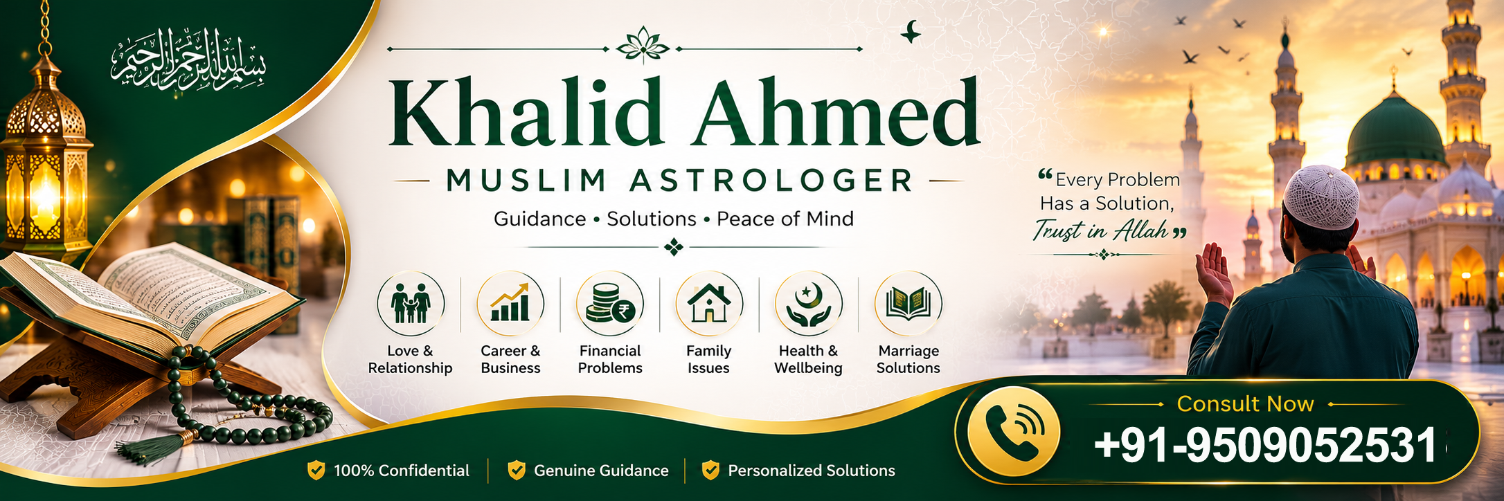 Khalid Ahmed - Muslim Astrologer